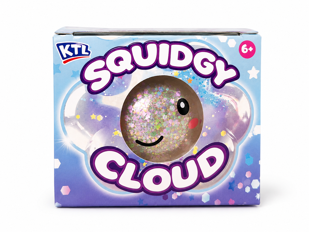Squidgy Cloud – Sparkly Glitter Sensory Toy