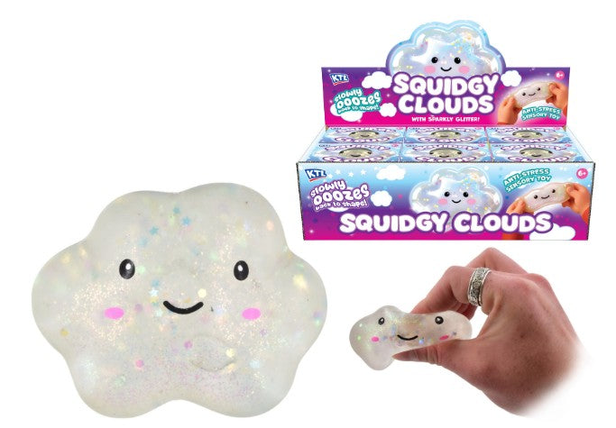 Squidgy Cloud – Sparkly Glitter Sensory Toy