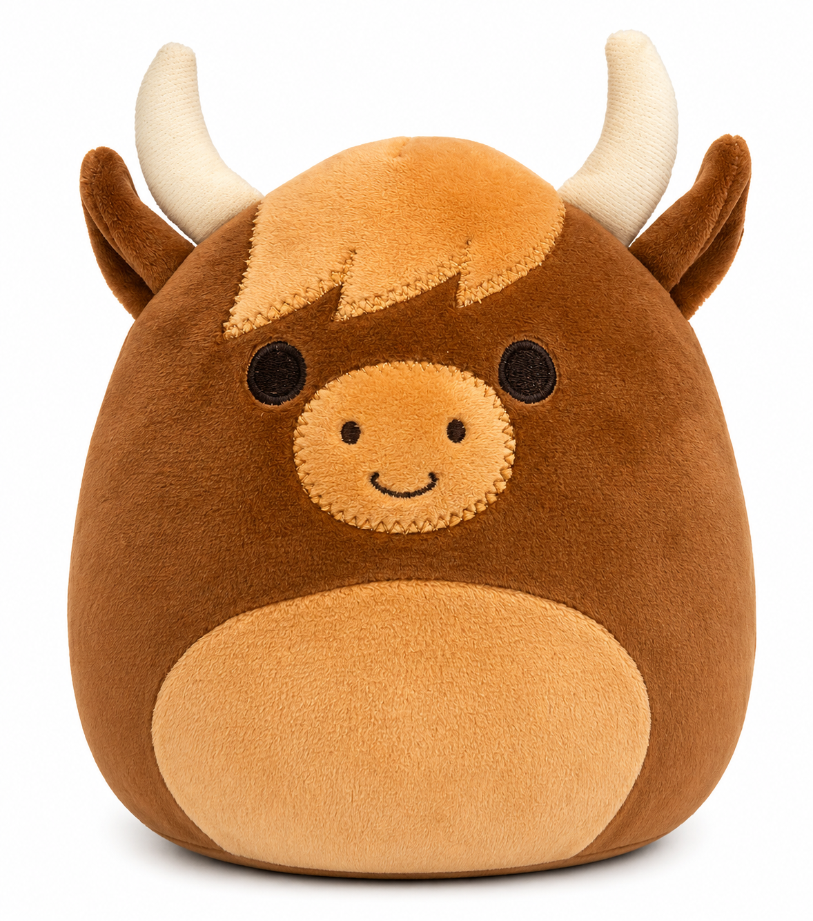 Highland Cow Squishy Plush – Soft & Squeezable