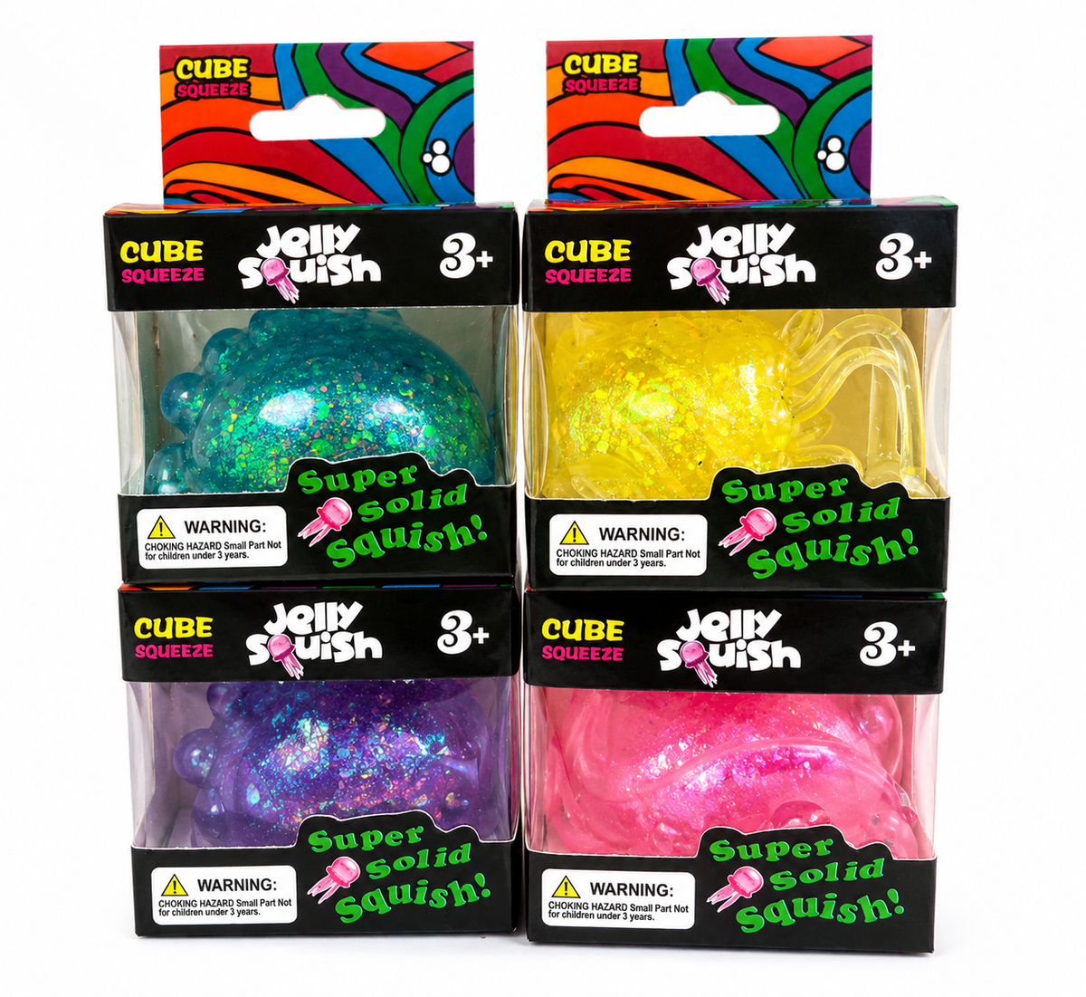 Glitter Jellyfish Squishy