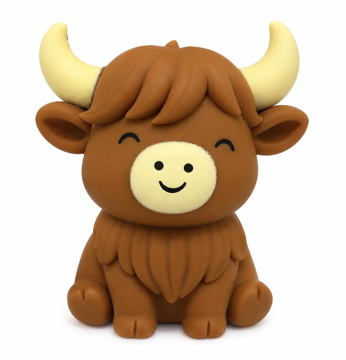 Maltose Highland Cow – Squishy Sensory Fidget Toy