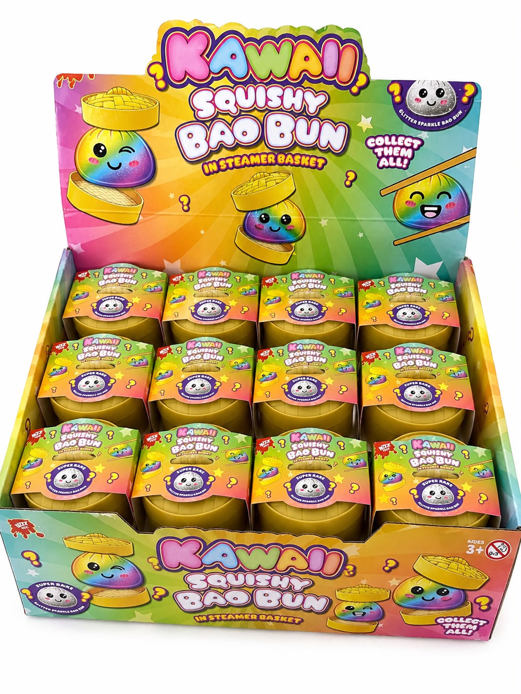 Kawaii Squishy Bao Bun mini  – Mystery Squishy Toy