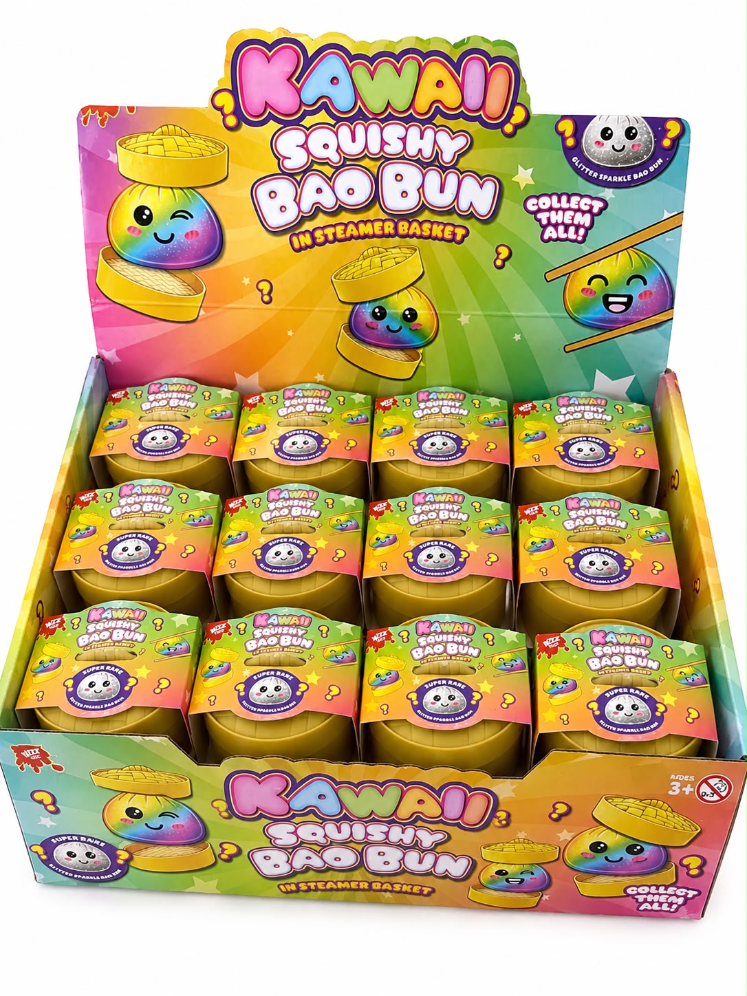 Kawaii Squishy Bao Bun mini  – Mystery Squishy Toy
