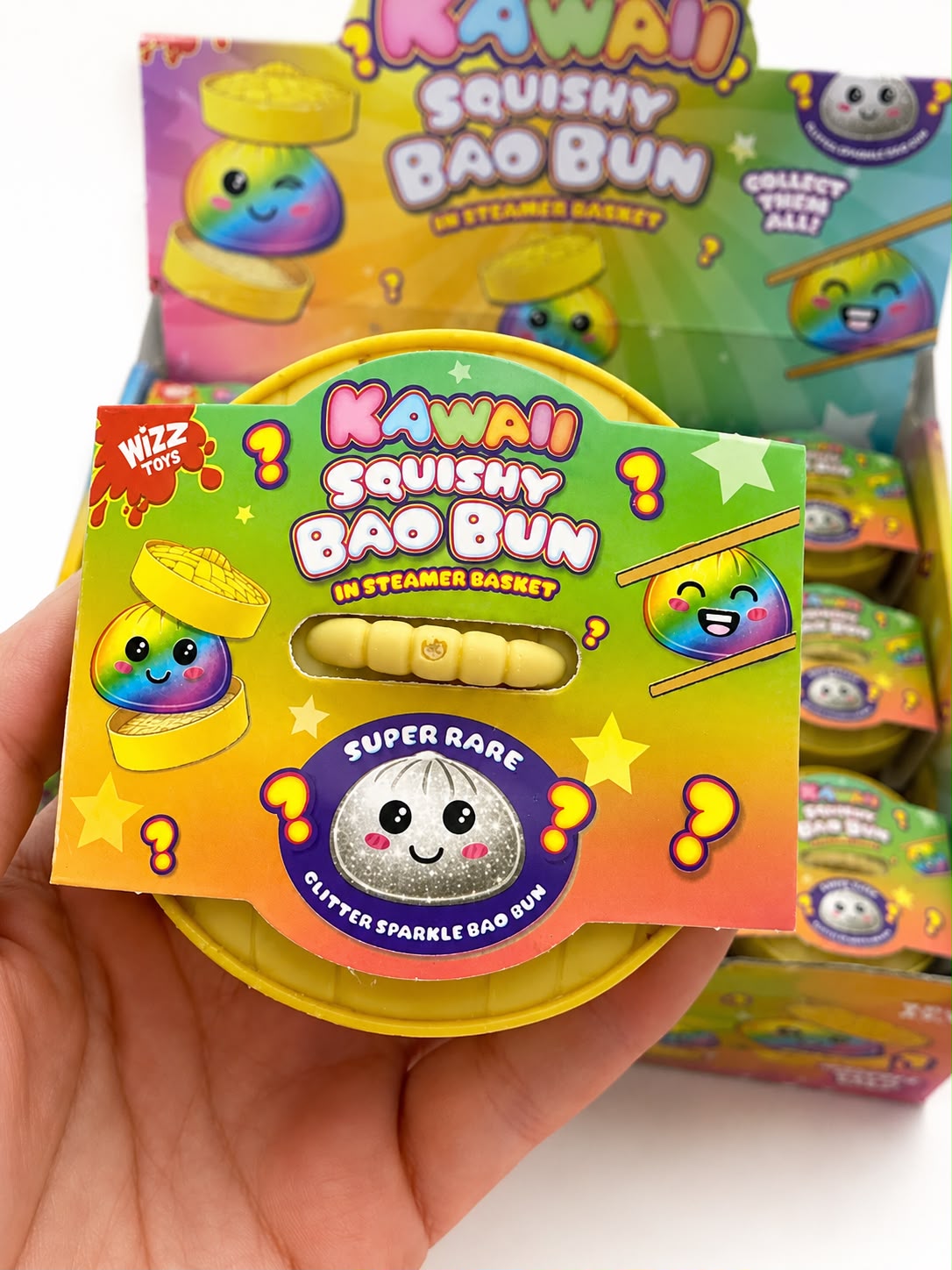 Kawaii Squishy Bao Bun mini  – Mystery Squishy Toy