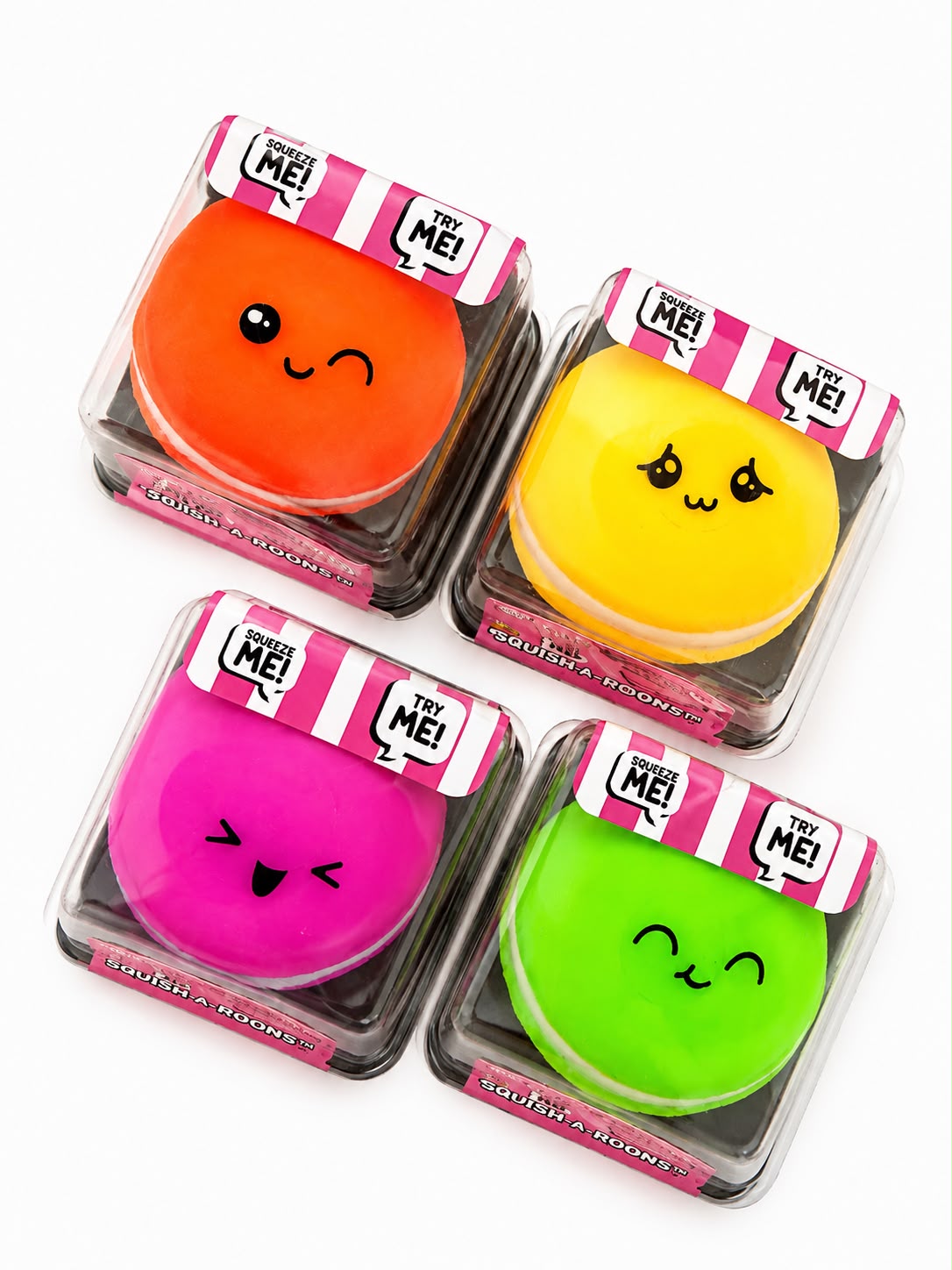 Giggletastic Squish-A-Roons Macaron Squishy