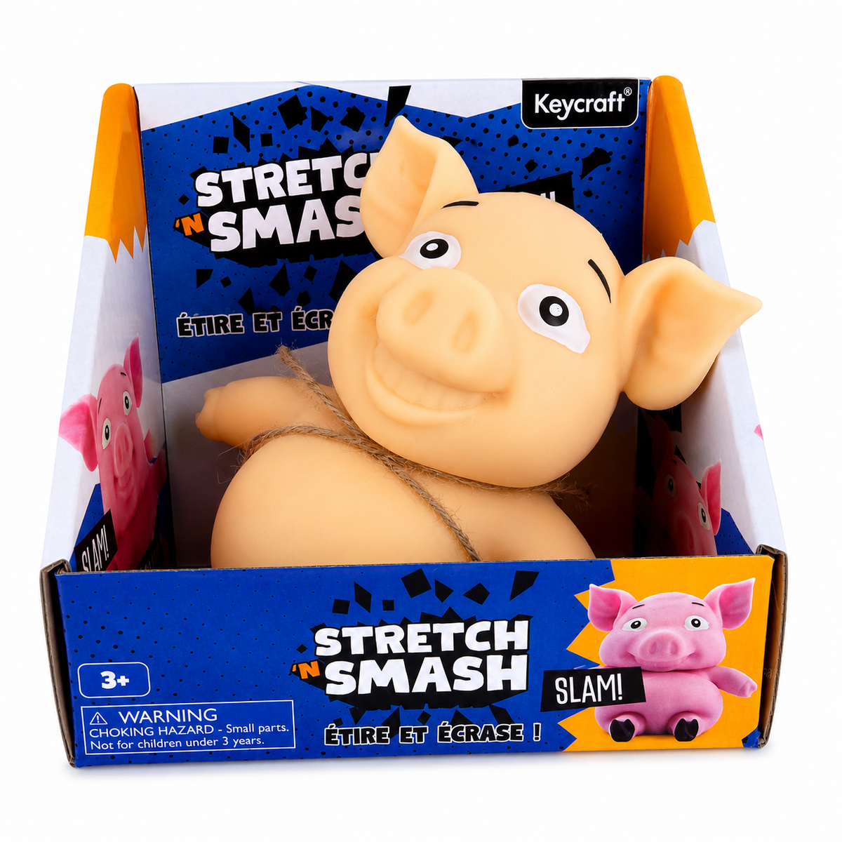 Stretch ’N Smash Pig – Super Squishy Stretchy Toy