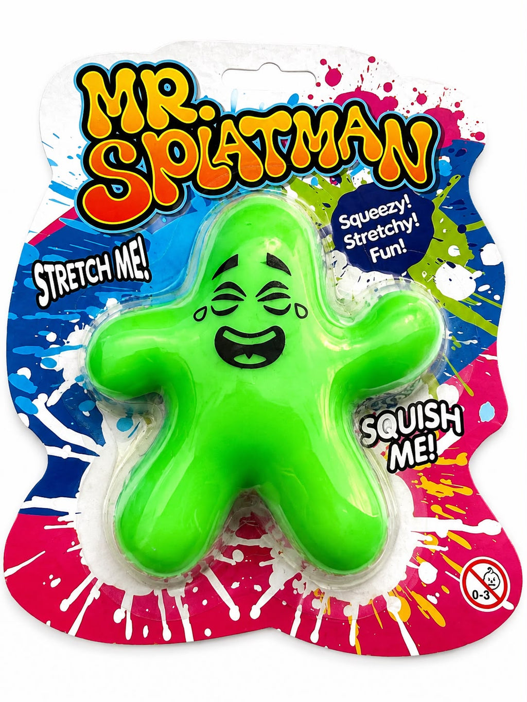 Mr. Splatman Stretchy Squishy Toy