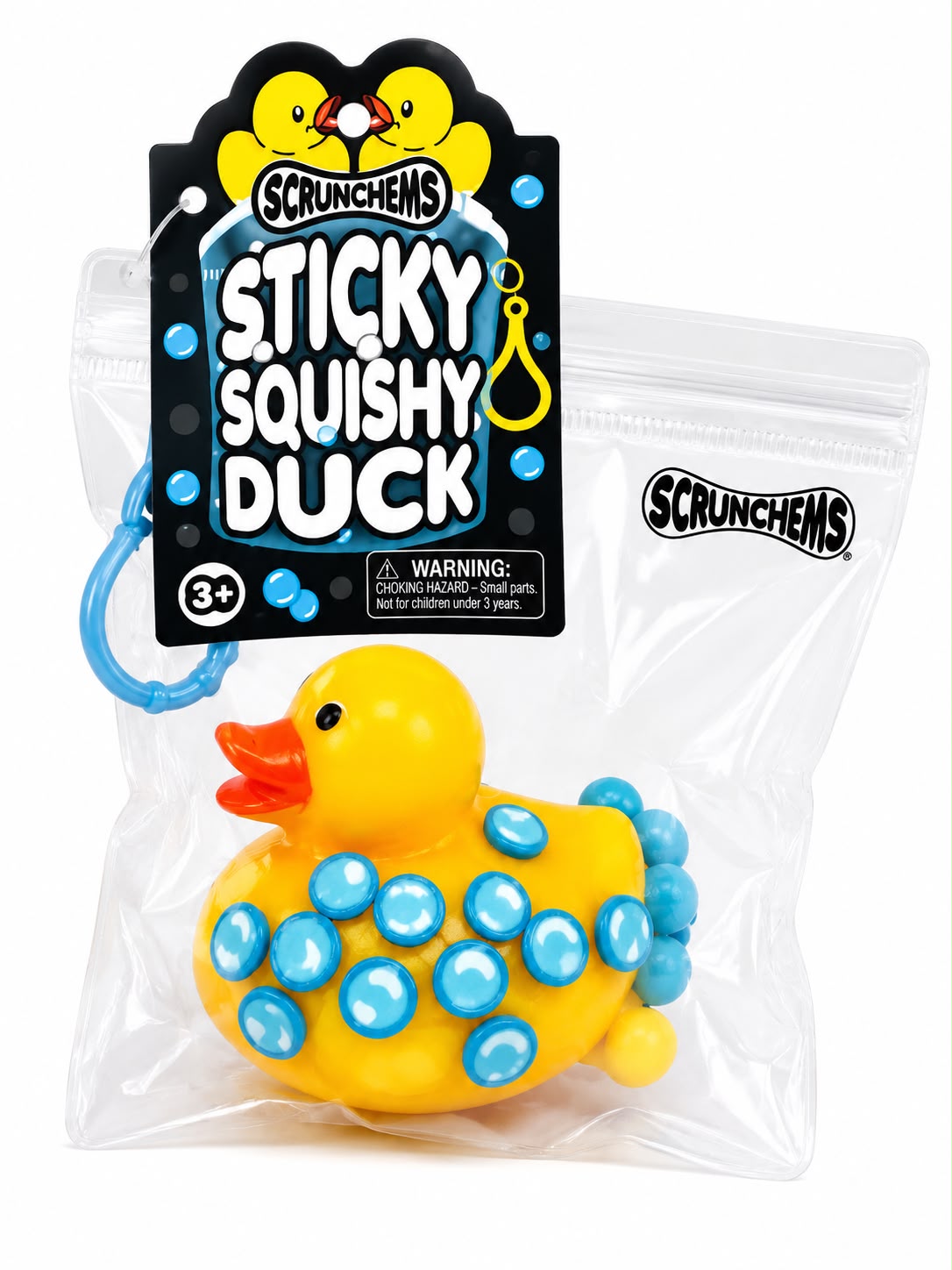 Scrunchems Sticky Squishy Duck