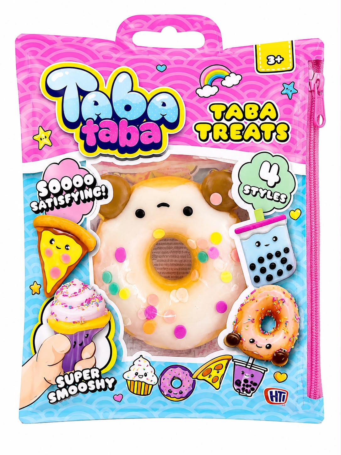 Taba Taba Treats Squishy – Super Smooshy Food Fidget Toy (4 Styles)