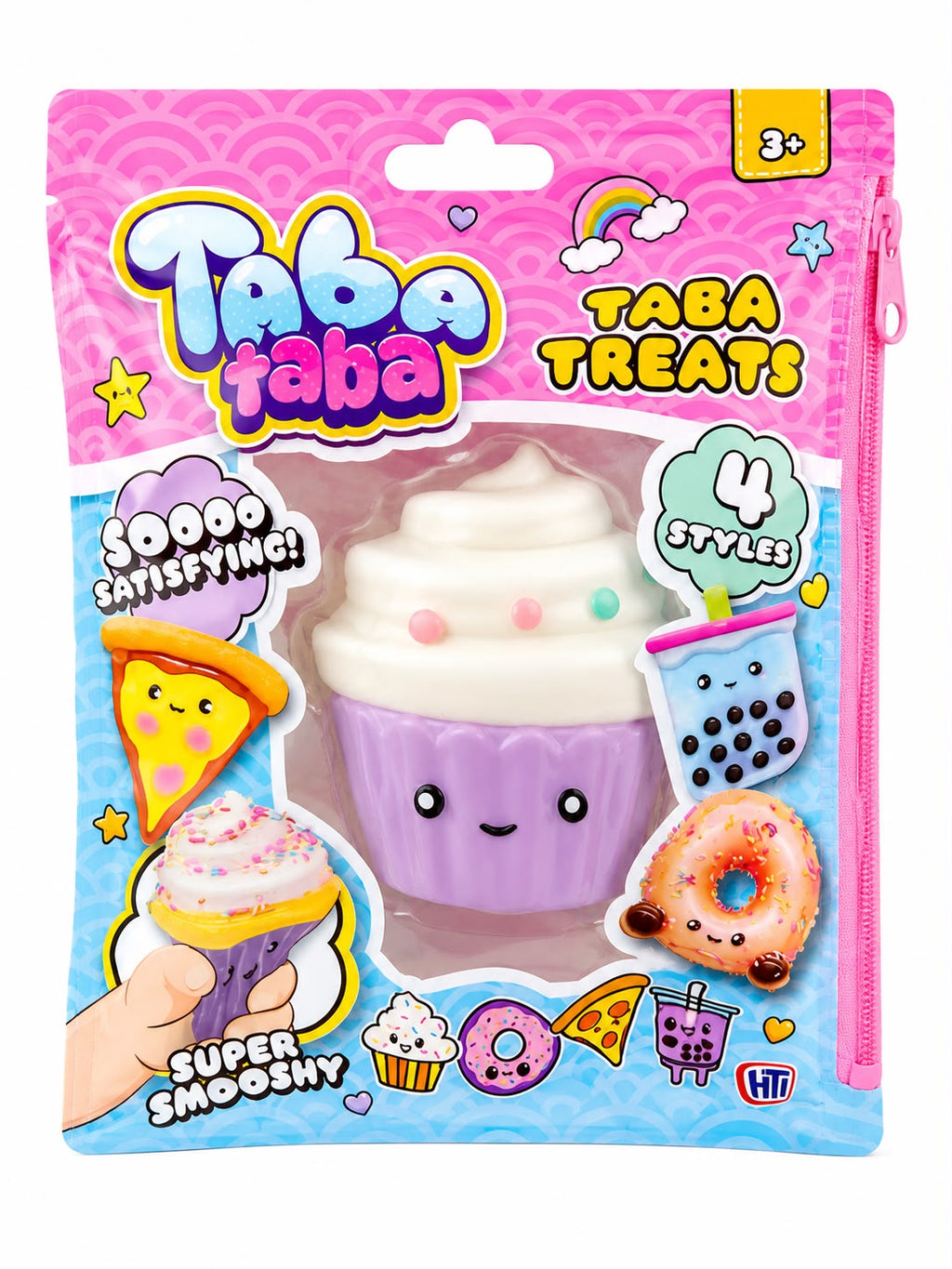 Taba Taba Treats Squishy – Super Smooshy Food Fidget Toy (4 Styles)