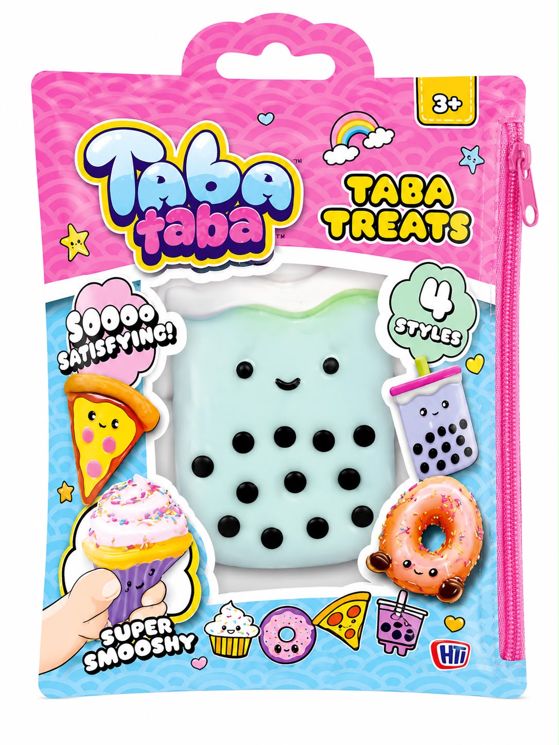 Taba Taba Treats Squishy – Super Smooshy Food Fidget Toy (4 Styles)