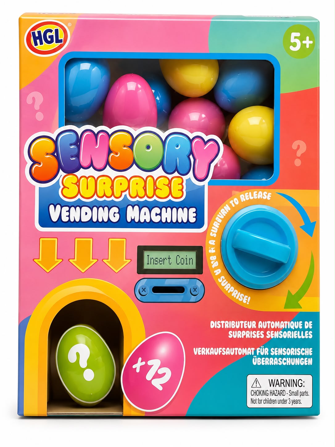 Sensory Surprise Vending Machine – 12 Mystery Sensory Toys