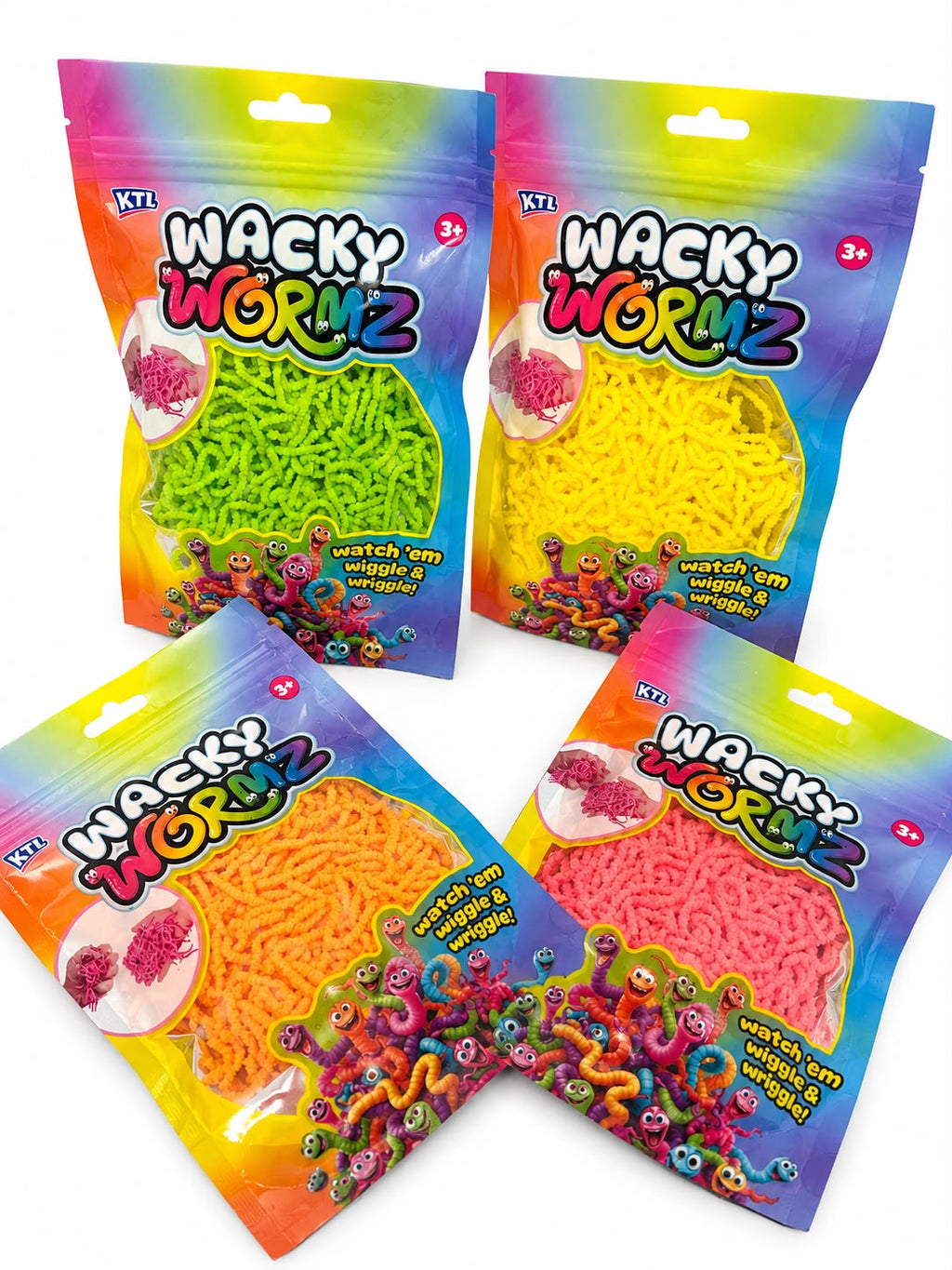Wacky Wormz Sensory Fidget Worms