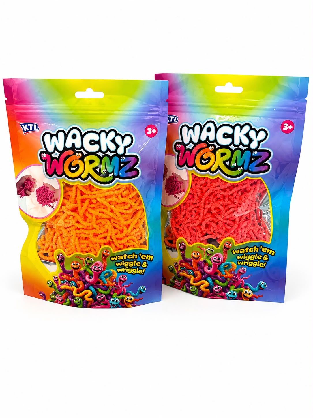 Wacky Wormz Sensory Fidget Worms